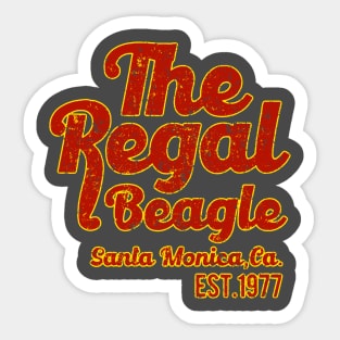 The Regal Beagle Sticker